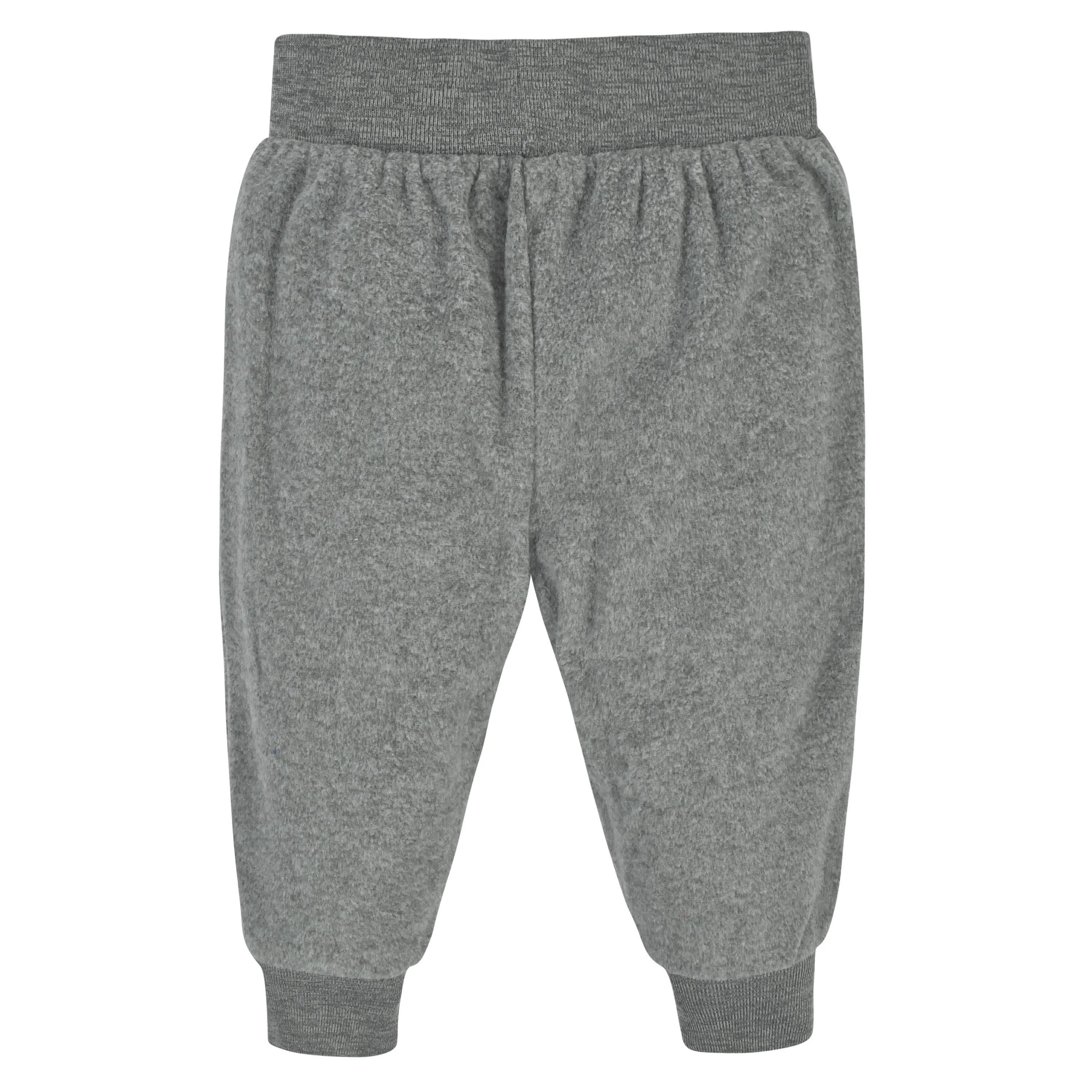 4-Pack Baby Boys Navy & Gray Microfleece Pants