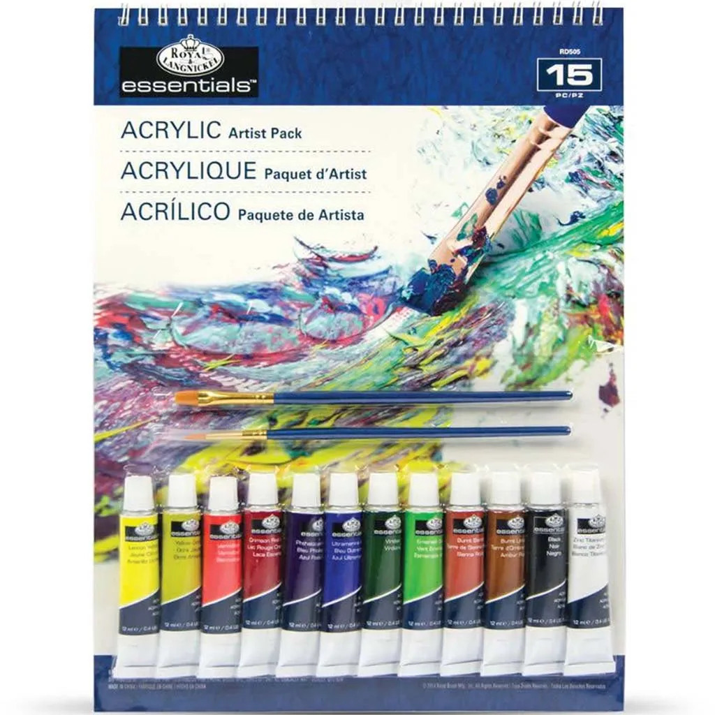 Acrylic Artist Pack 15pc