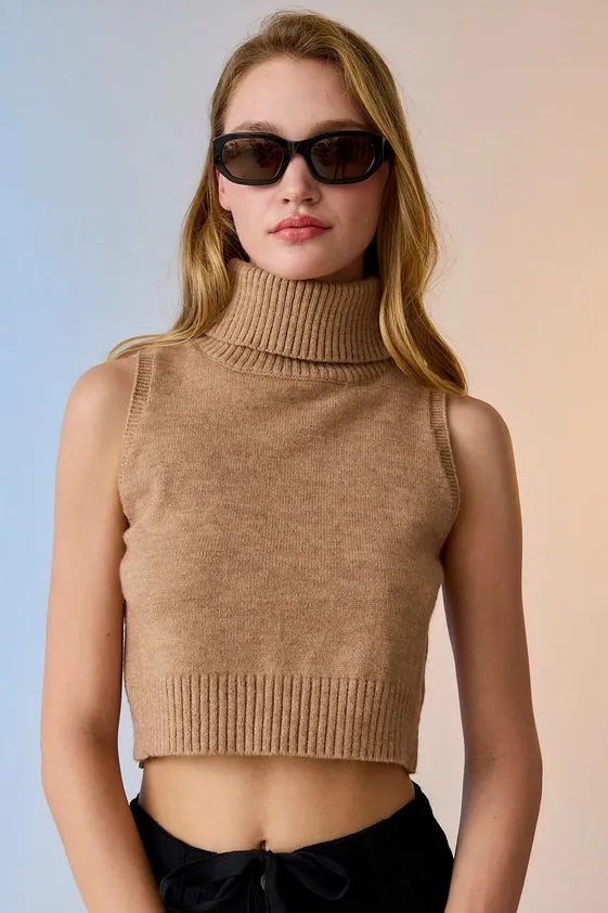 Alice Turtleneck Top (mocha)