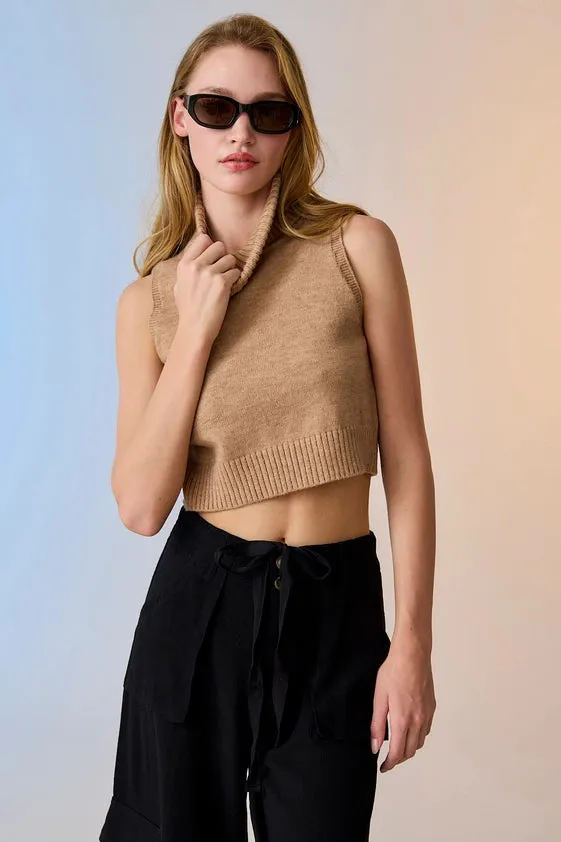 Alice Turtleneck Top (mocha)