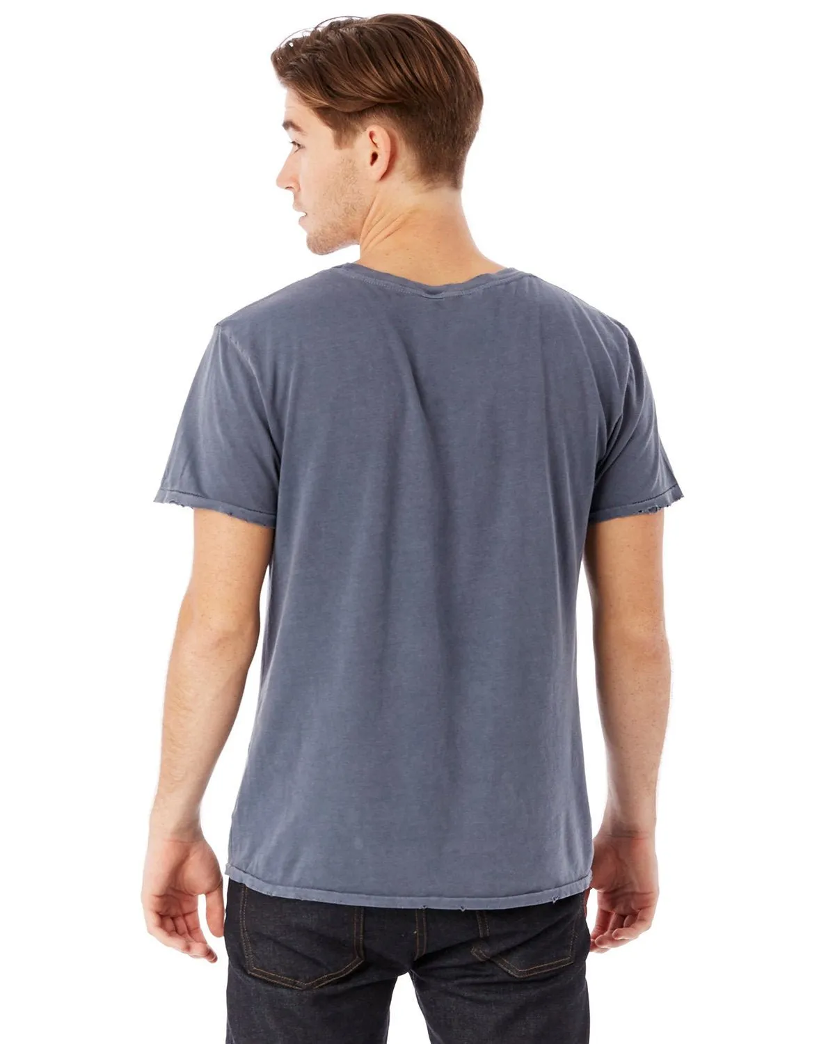 Alternative 04850C1 Men's Heritage Garment-Dyed Distressed T-Shirt