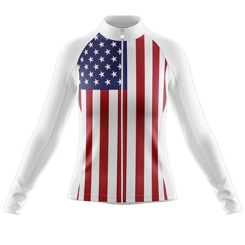 American Flag Long Sleeve Club Jersey ( V2 )