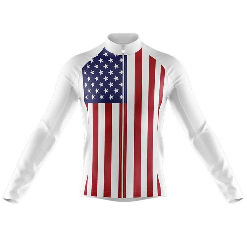 American Flag Long Sleeve Club Jersey ( V2 )