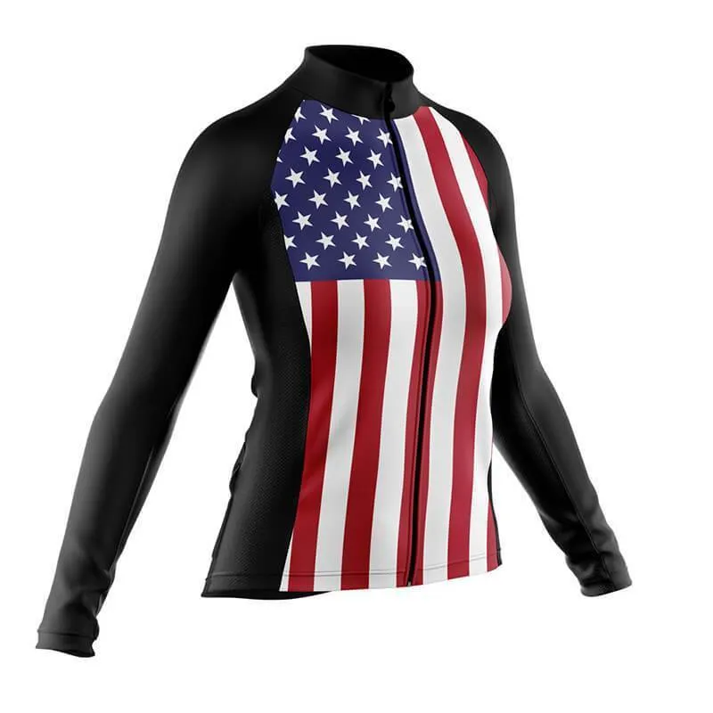 American Flag Long Sleeve Club Jersey ( V2 )