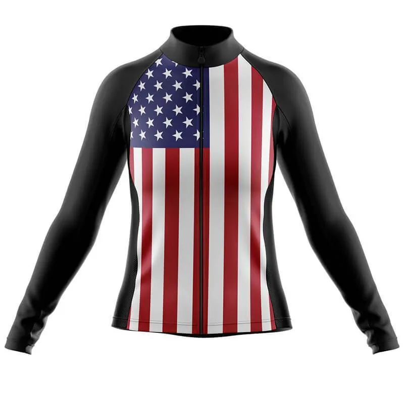 American Flag Long Sleeve Club Jersey ( V2 )