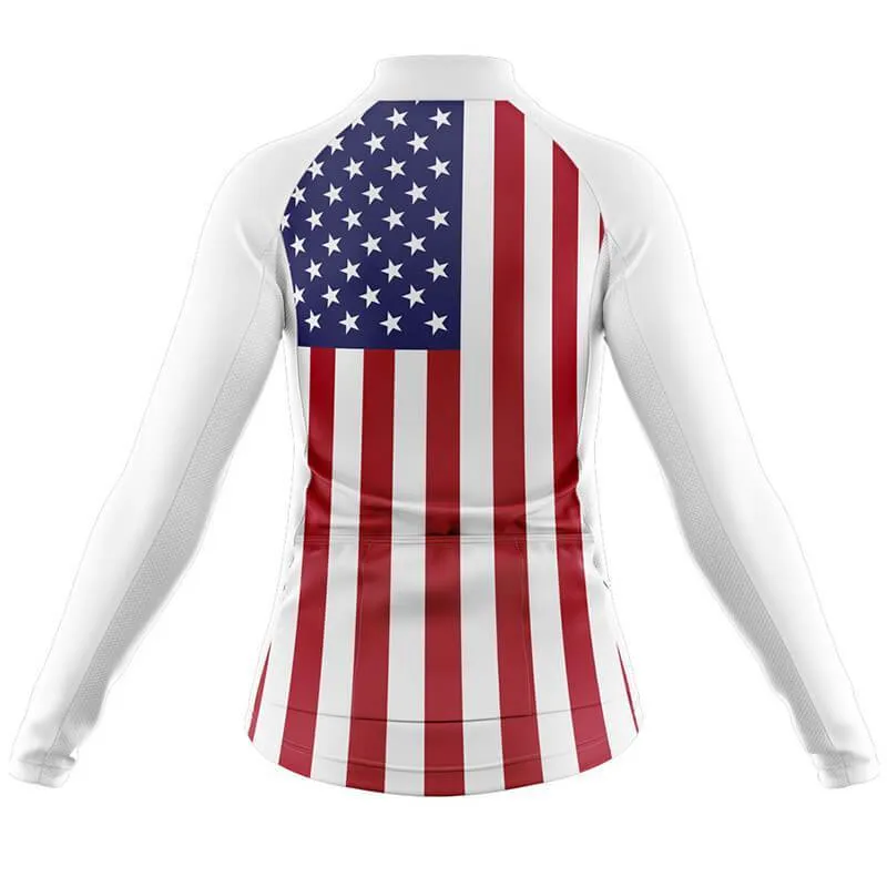 American Flag Long Sleeve Club Jersey ( V2 )