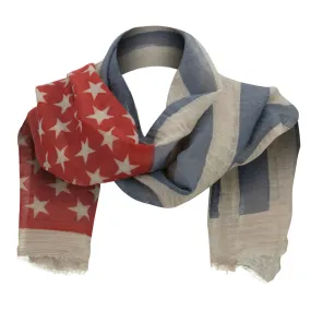 American Flag Summer Scarf