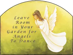 Angels to Dance Garden Sign