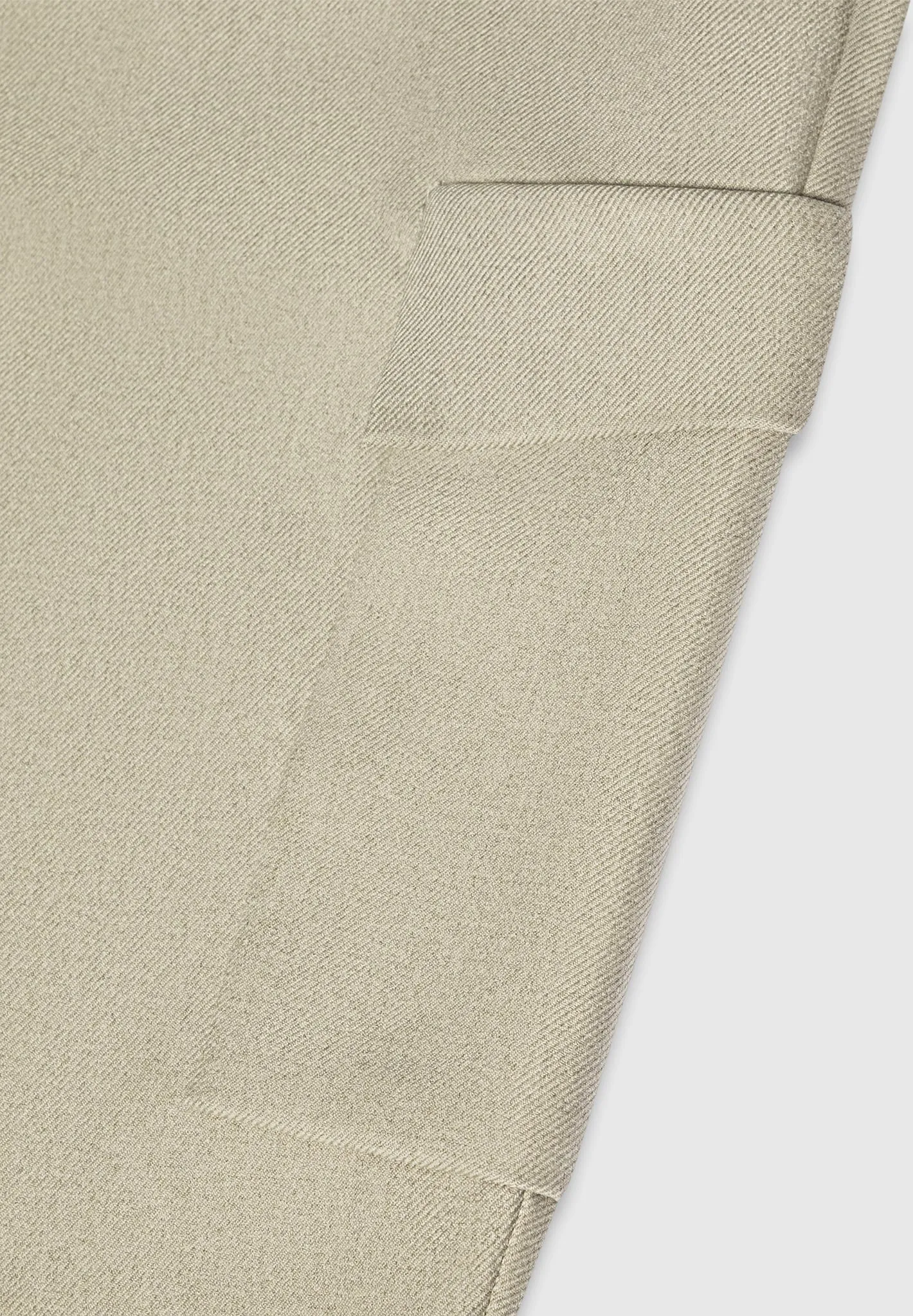 Angular Pocket Cargo Pants - Beige