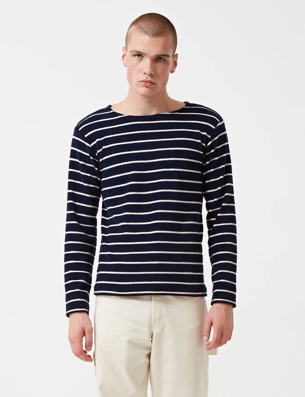 Armor Lux Breton Heritage Sweatshirt - Navy/Natural