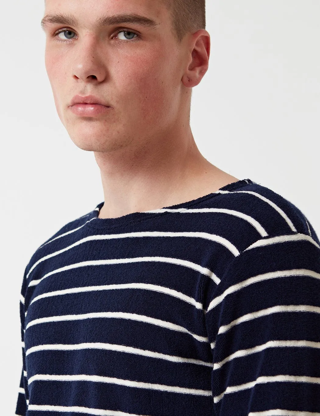 Armor Lux Breton Heritage Sweatshirt - Navy/Natural