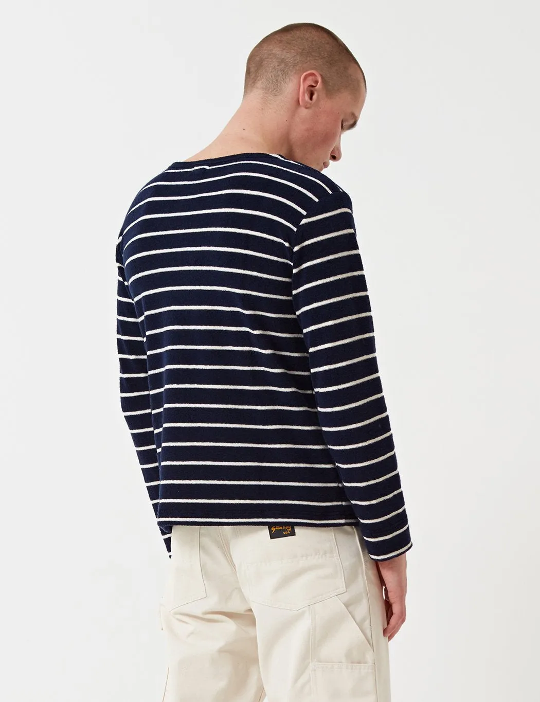 Armor Lux Breton Heritage Sweatshirt - Navy/Natural