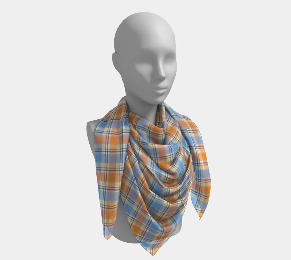 Aroace - V1 Plaid Square Scarf