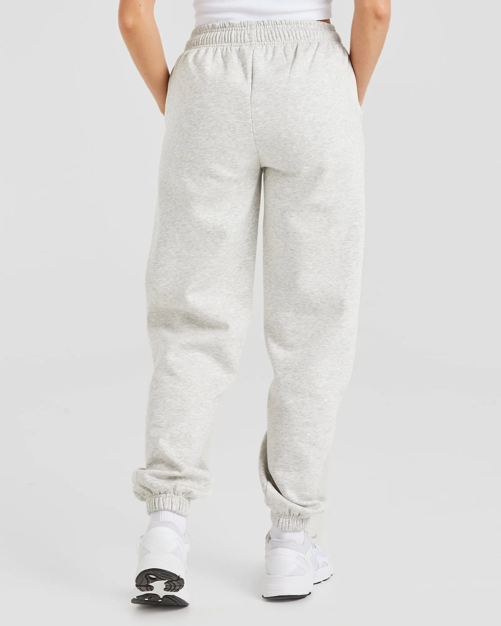 AYBL Club Oversized Joggers - Grey Marl