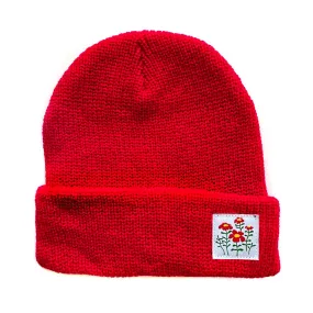 Beanie - Garden Red