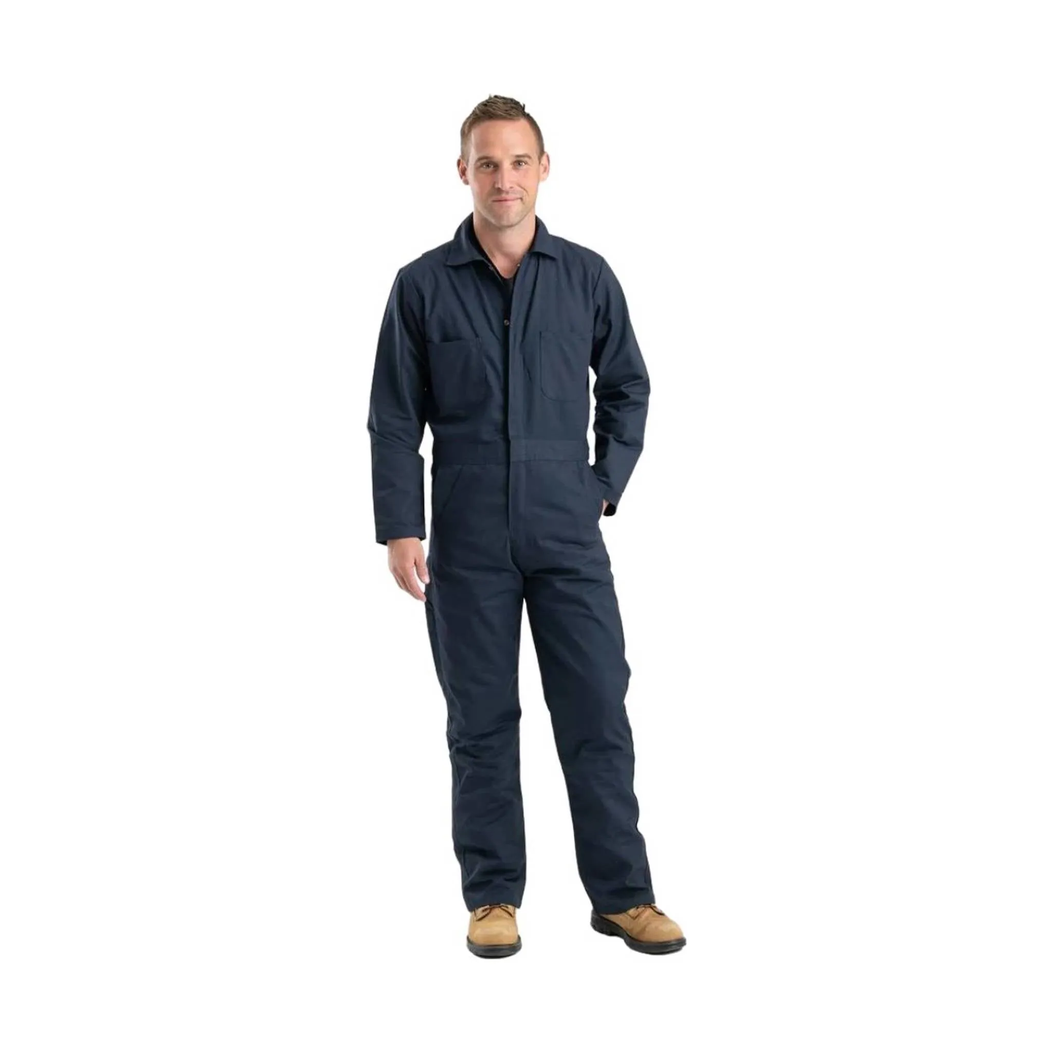 Berne Men's Heritage Unlined Coverall - Navy