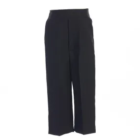 Big Boys Black Elastic Special Occasion Long Dress Pants 8-14