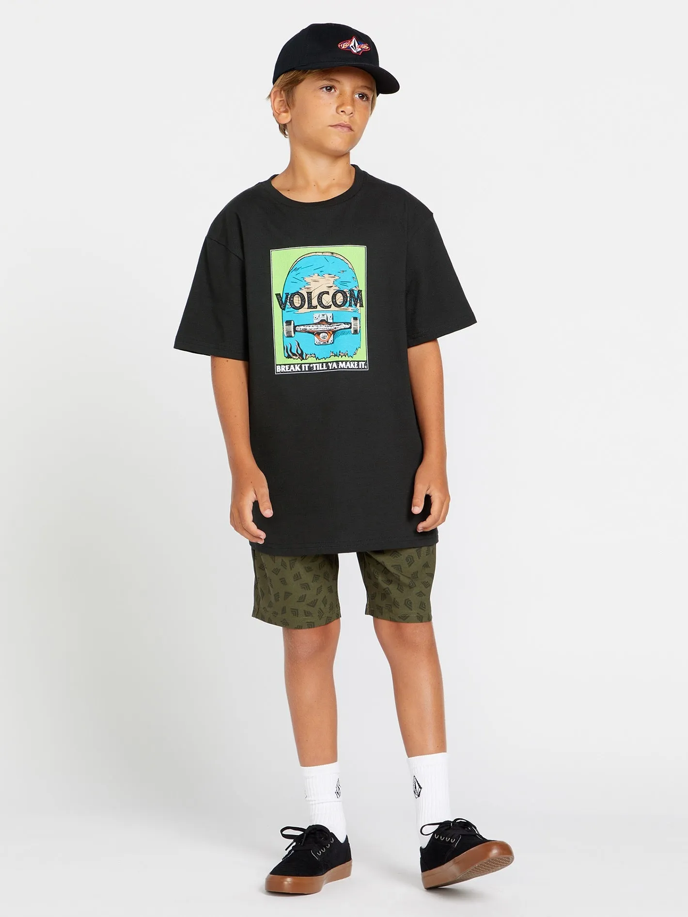 Big Boys Break It Short Sleeve Tee - Black