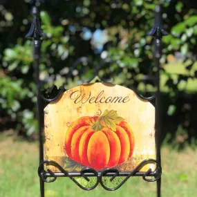 Big Pumpkin Garden Sign