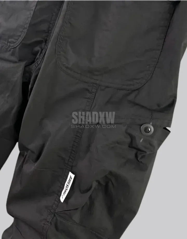 Black Parachute Cargo Pants