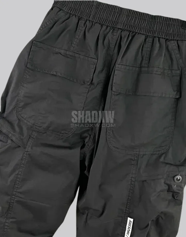 Black Parachute Cargo Pants