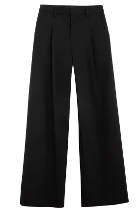 Black Twill Kent Pant