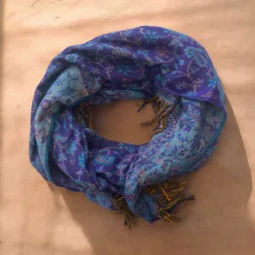 Blanket Scarf | Indigo & Blue