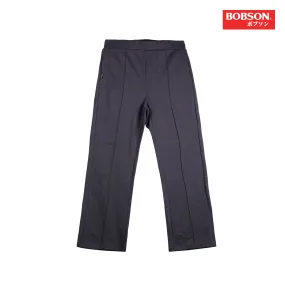 Bobson Japanese Ladies Basic Non-Denim Flared Pants 157463 (Gray)