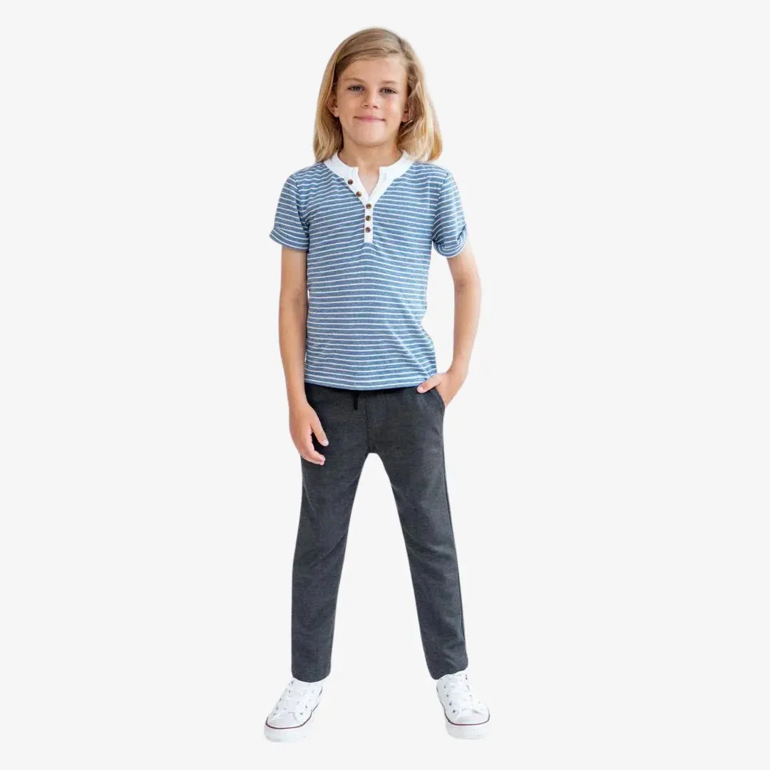 Boys Navy Everyday Stretch Pant