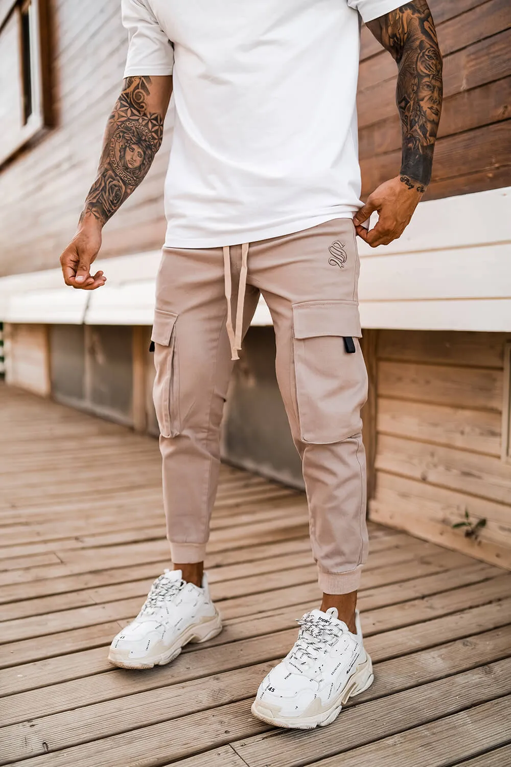 Cargo Tech Utility Pants - Sand