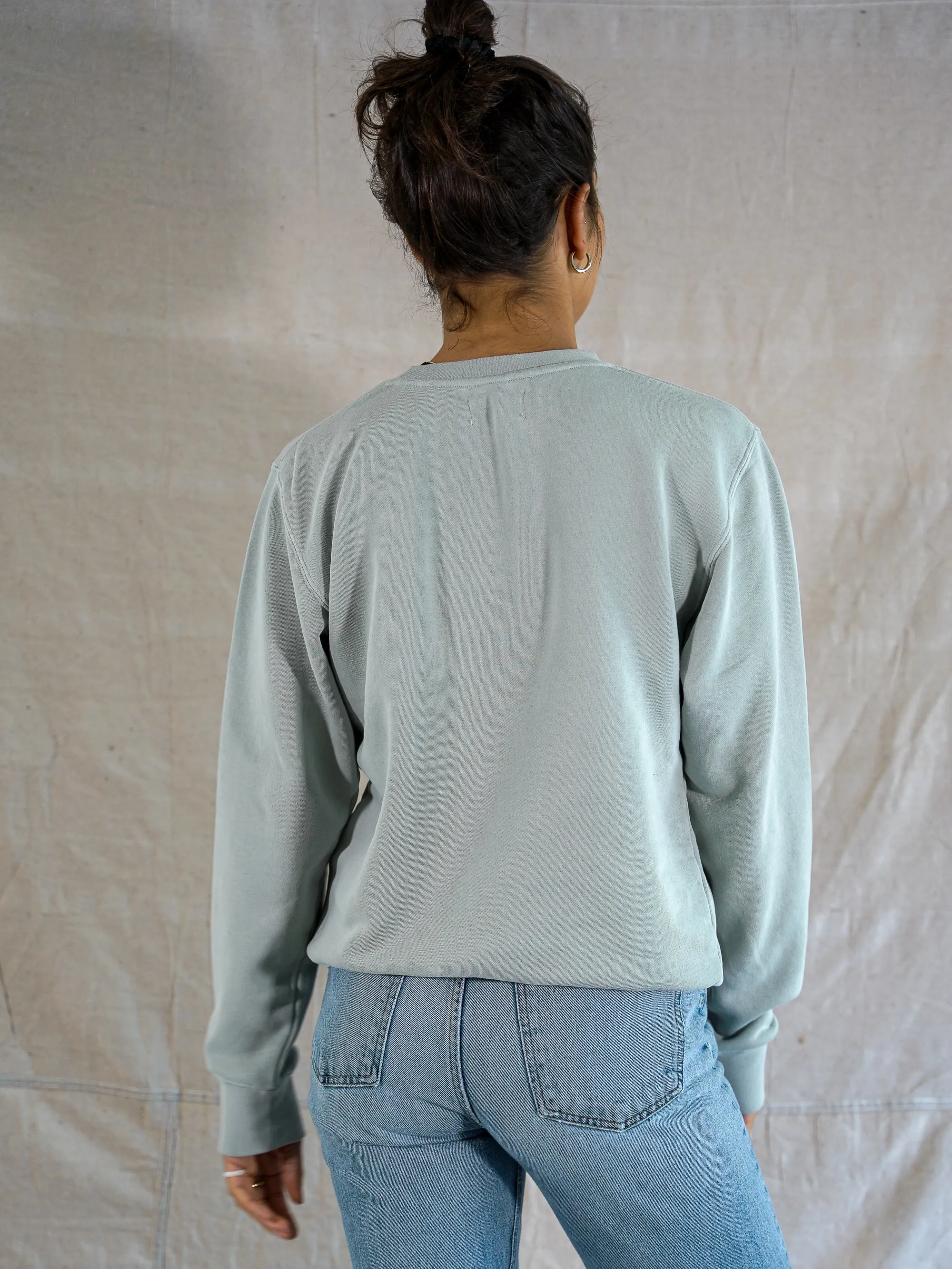 Carmel Crewneck - Sea Foam