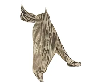 Cheetah Silk Scarf