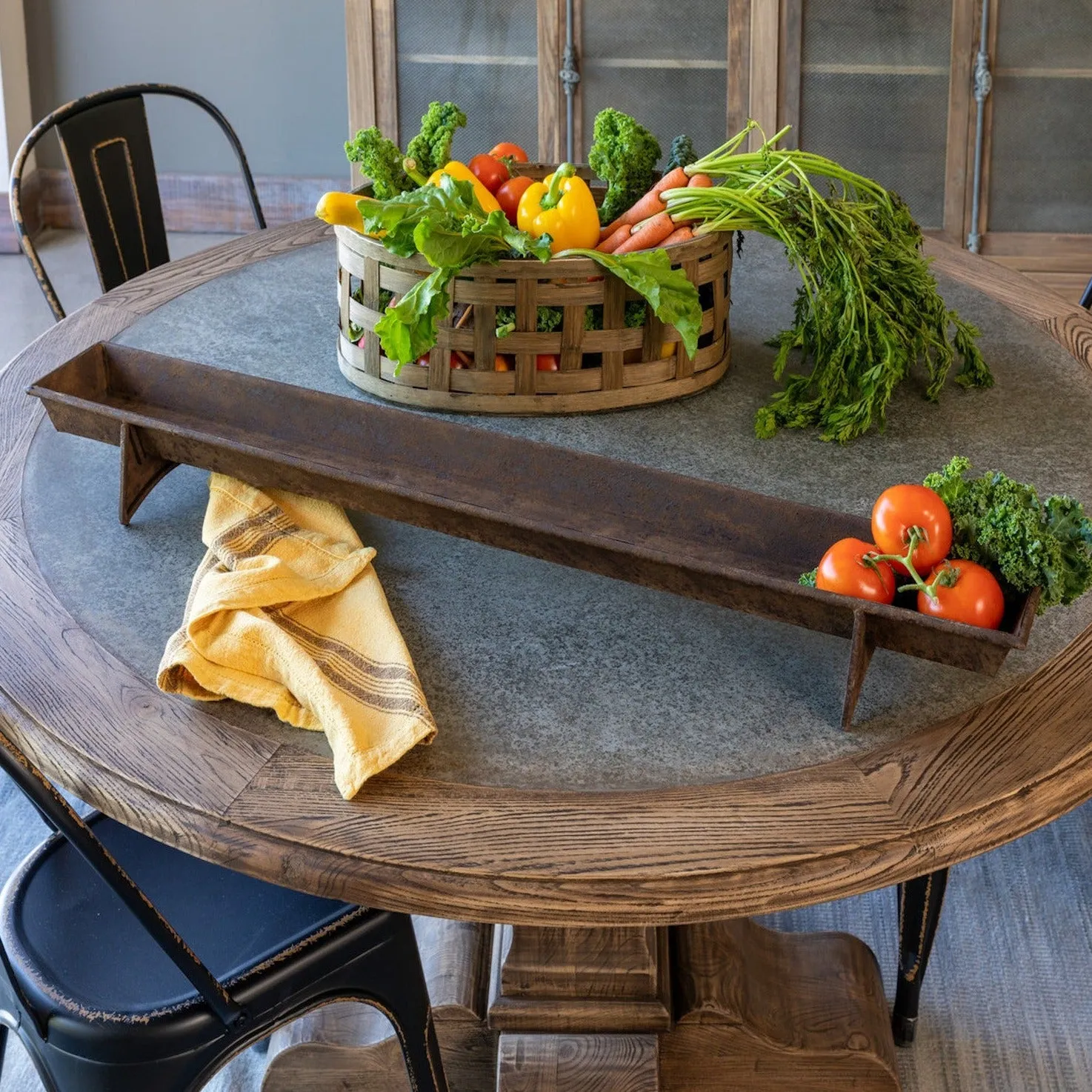 Chicken Feeder Centerpiece