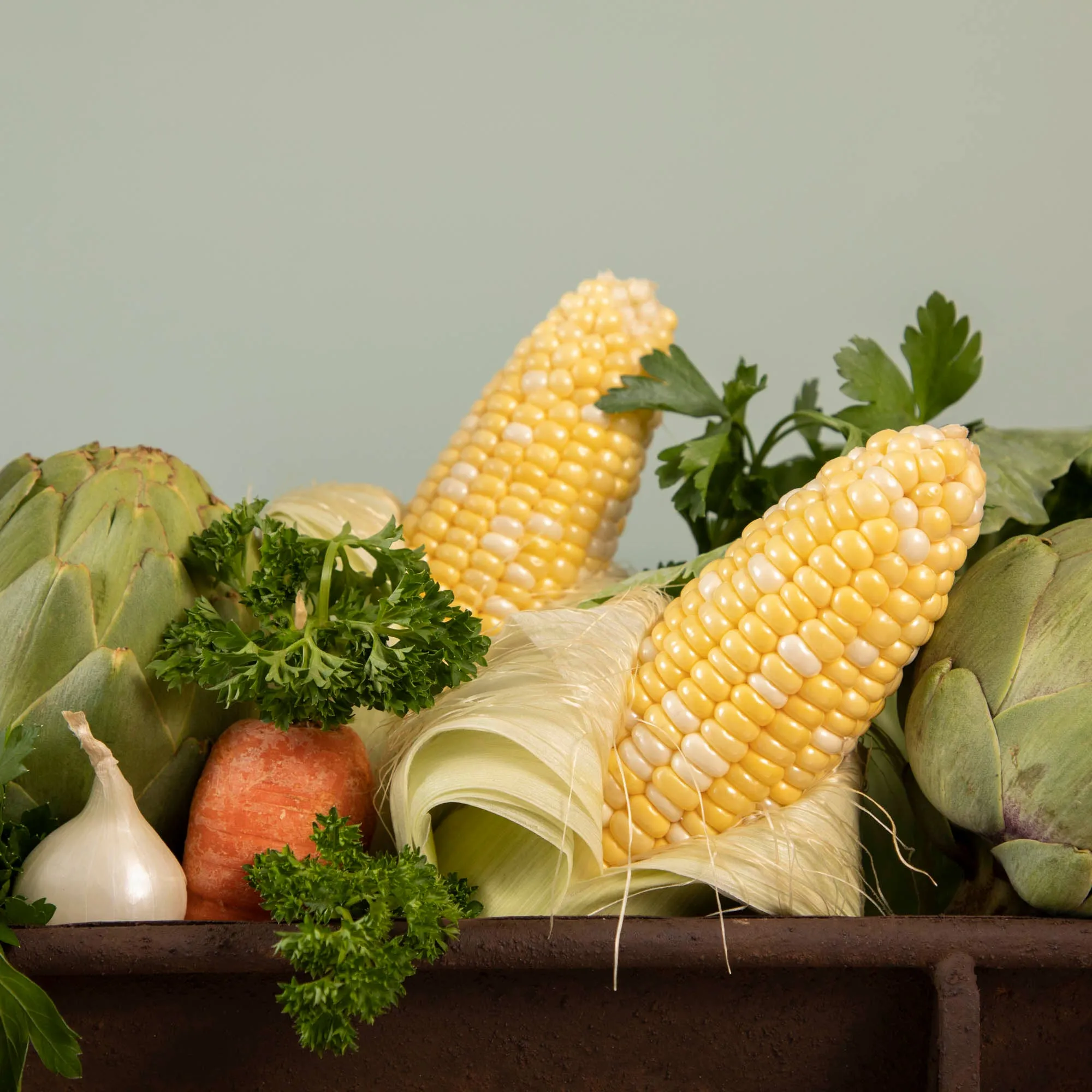 Chicken Feeder Centerpiece