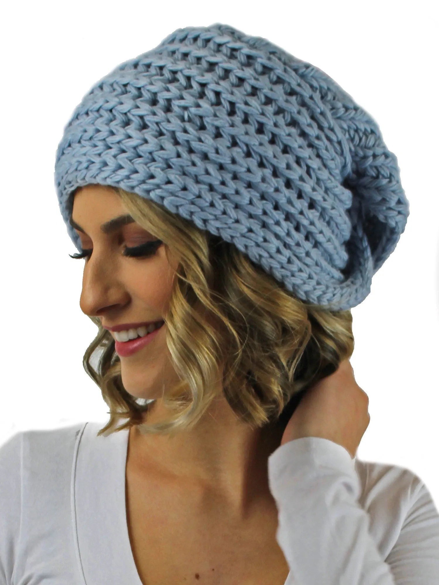 Chunky Knit Acrylic Turban Head Wrap