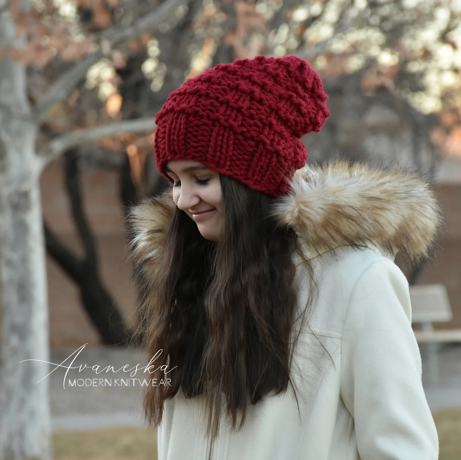 Chunky Slouchy Hat | THE KALINA