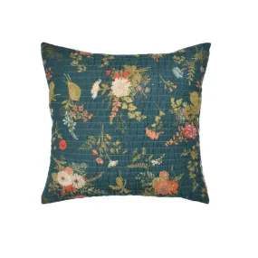 Classic Quilts Winter Garden Green 48x48cm Cushion