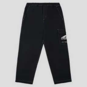 Come Sundown Twist Pant - Black