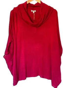 Cool Winter Raspberry Poncho