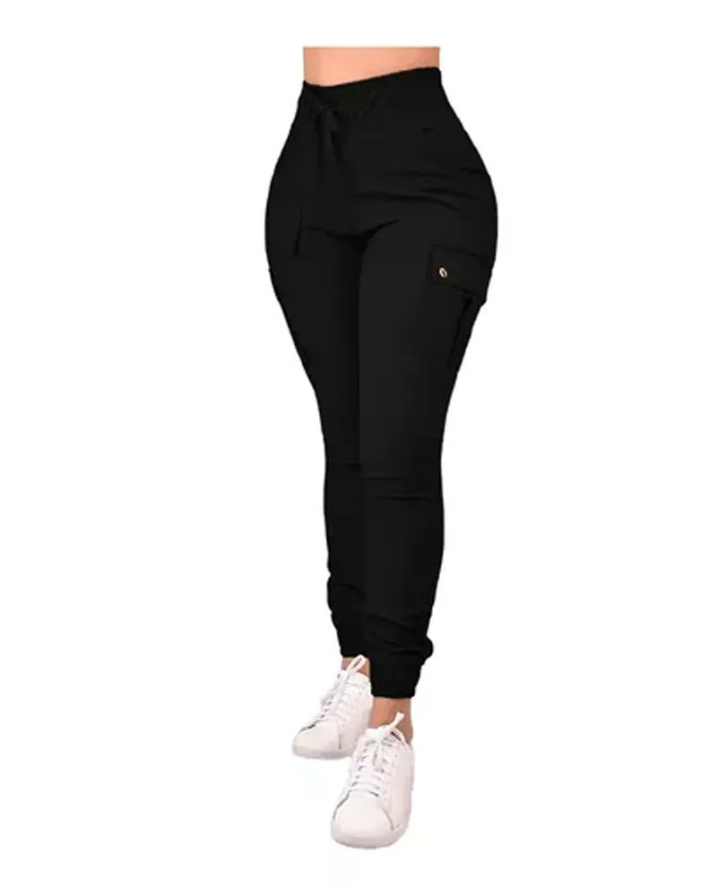 Cropped jogging pants