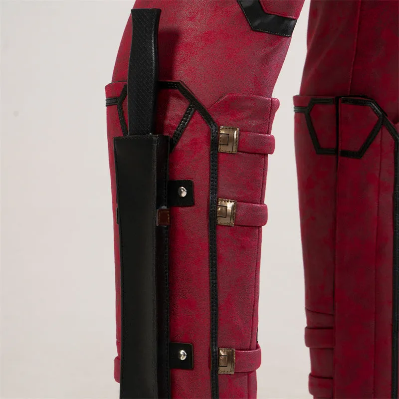 Deadpool 3 Ryan Reynolds Cosplay Costume Superhero Deadpool Bodysuit Outfit Halloween Carnival Suit