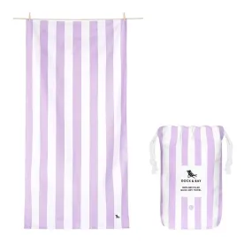 Dock & Bay Beach Towel Cabana Light Collection XL - Lombok Lilac