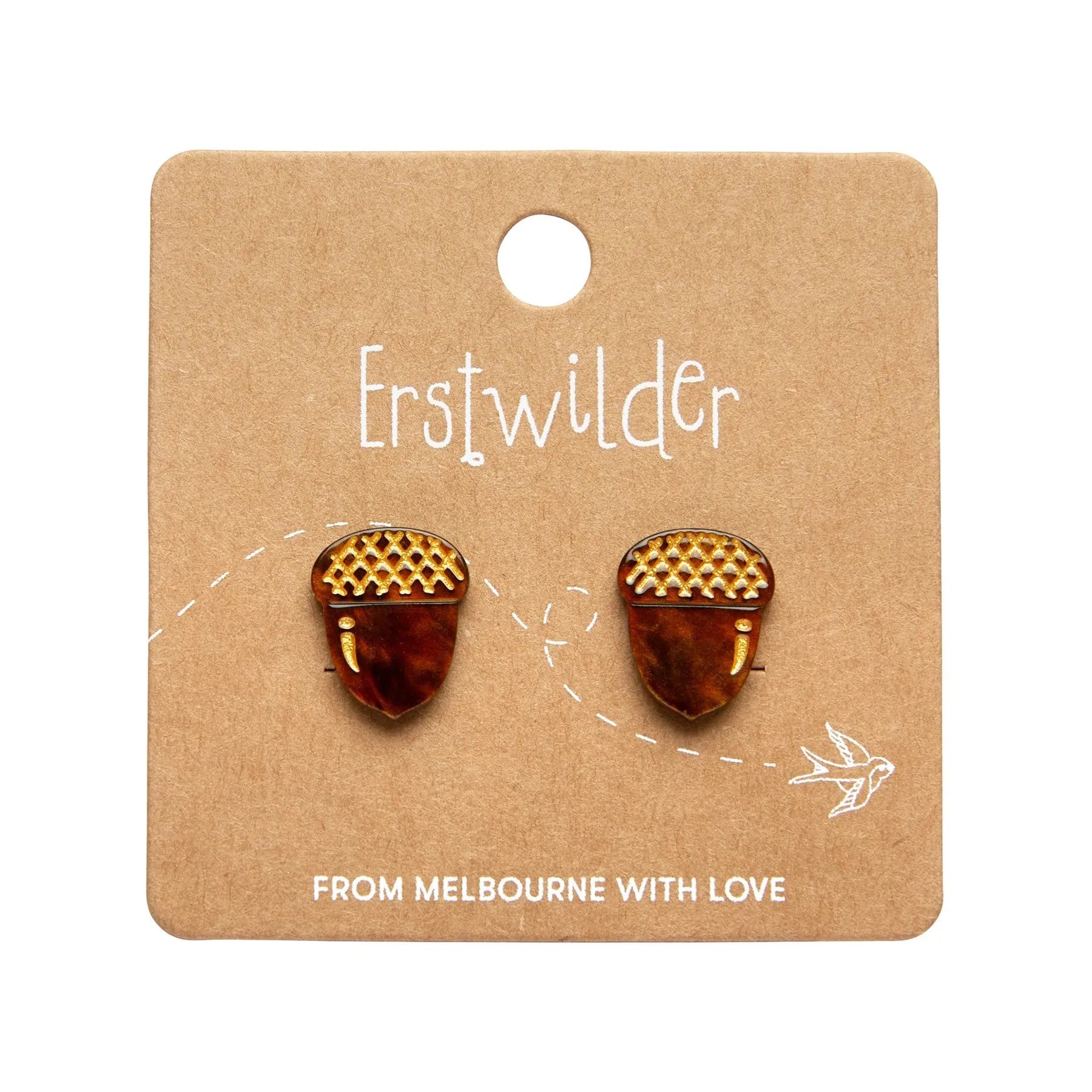 Essentials Acorn Post Earrings