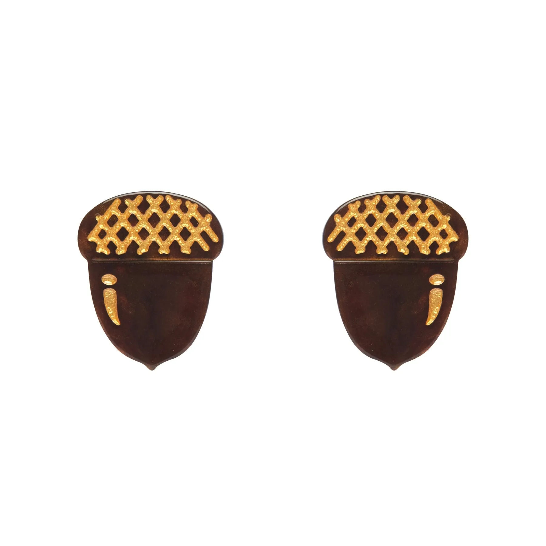 Essentials Acorn Post Earrings