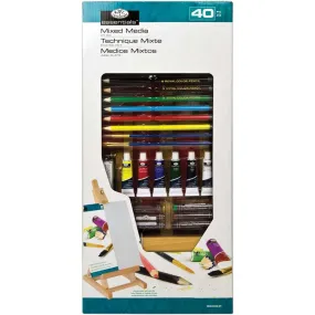 Essentials Mixed Media Easel Art Set 40pc