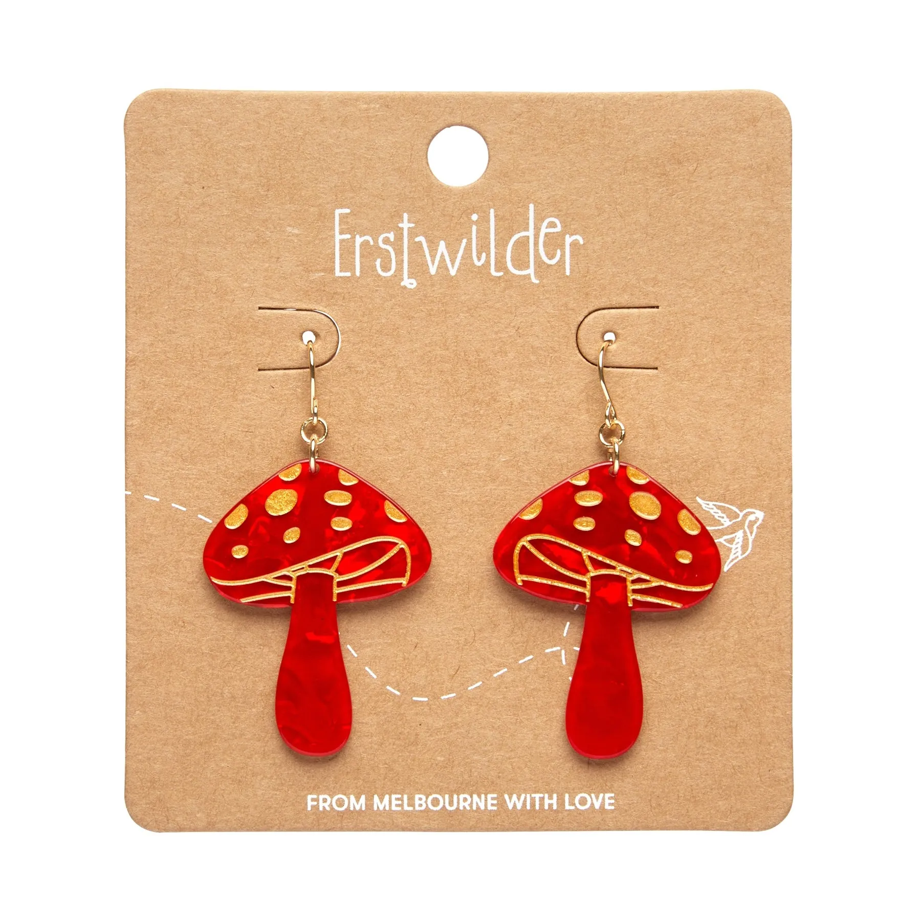 Essentials Mushroom Dangle Earrings