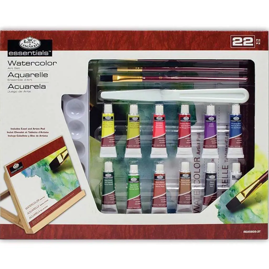 Essentials Watercolor Art Set 22pcs