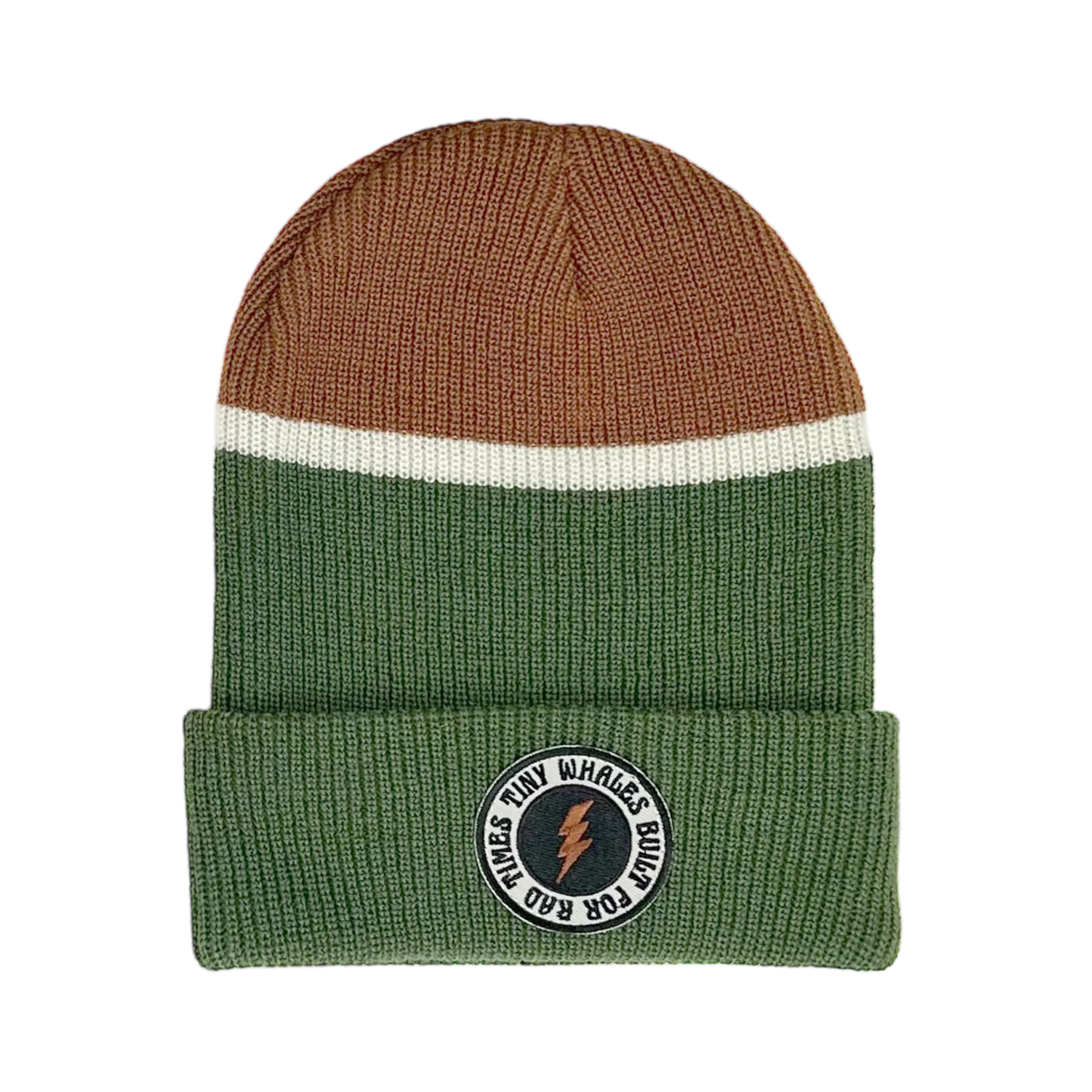 Explorer Beanie - Sage/Rust