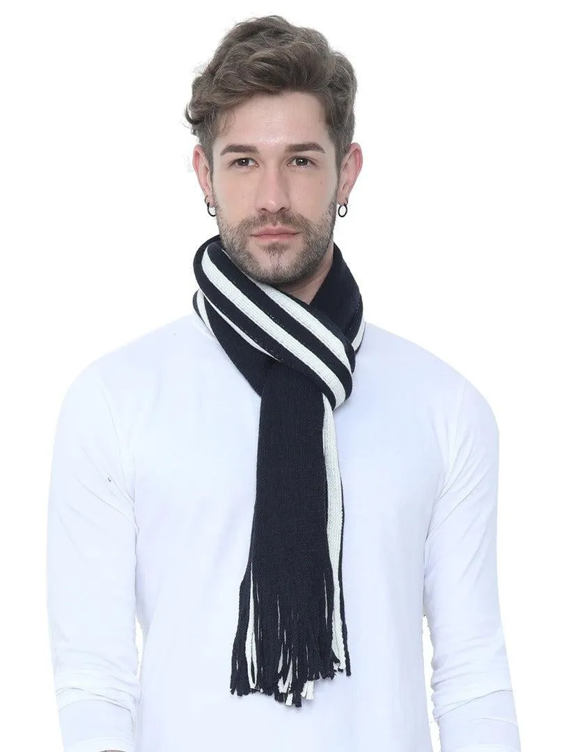 FabSeasons Men  Casual Self Design Scarf for Winter