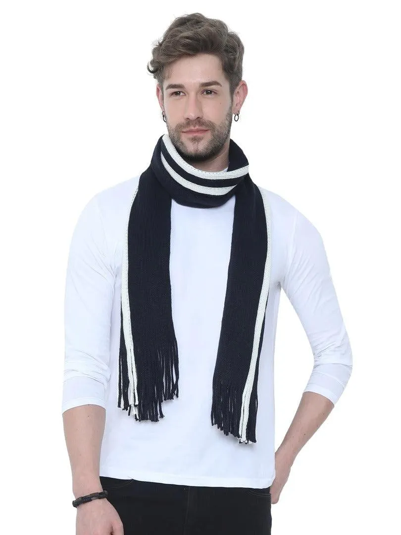 FabSeasons Men  Casual Self Design Scarf for Winter